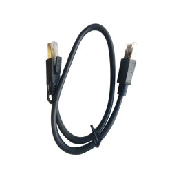 CABLE ETHERNET NEGRO, 1,0 MTS.