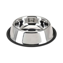 COMEDERO INOX. PERROS 25 CM